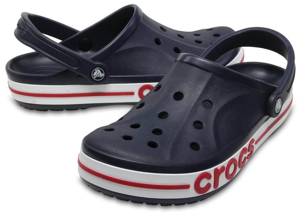 Sandália crocs bayaband clog navy/pepper - 2