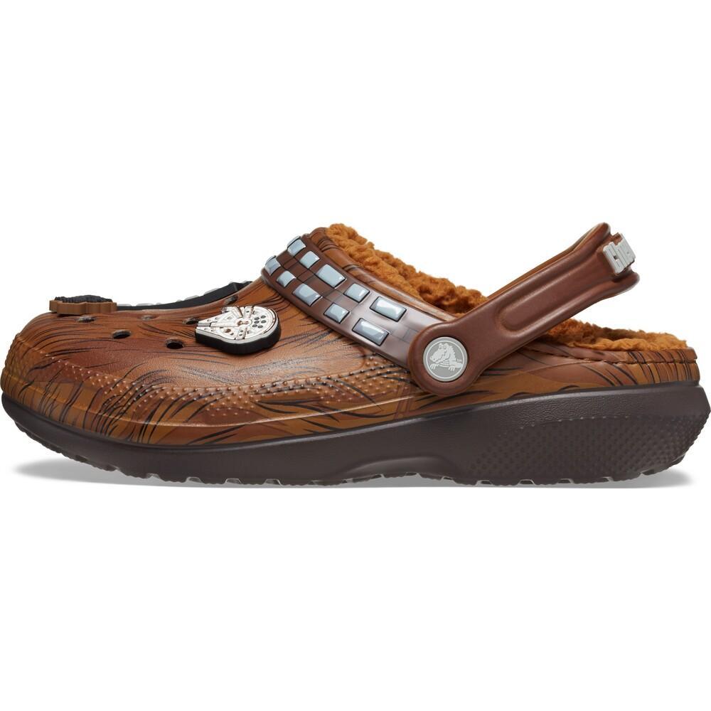 Sandália crocs star wars classic lined clog juvenil espresso - 3