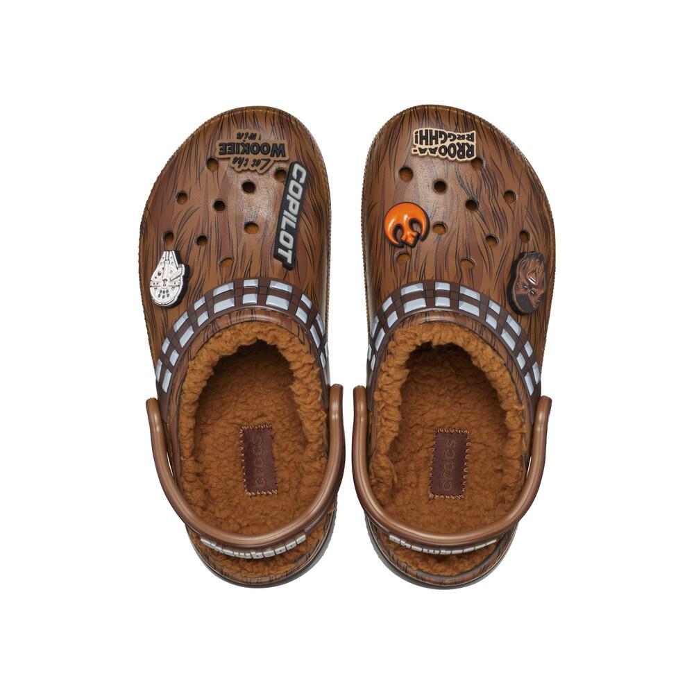 Sandália crocs star wars classic lined clog juvenil espresso - 5