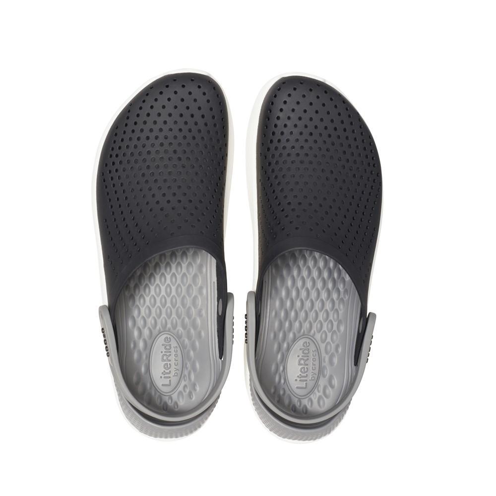 Crocs literide clog  black/smoke - 4