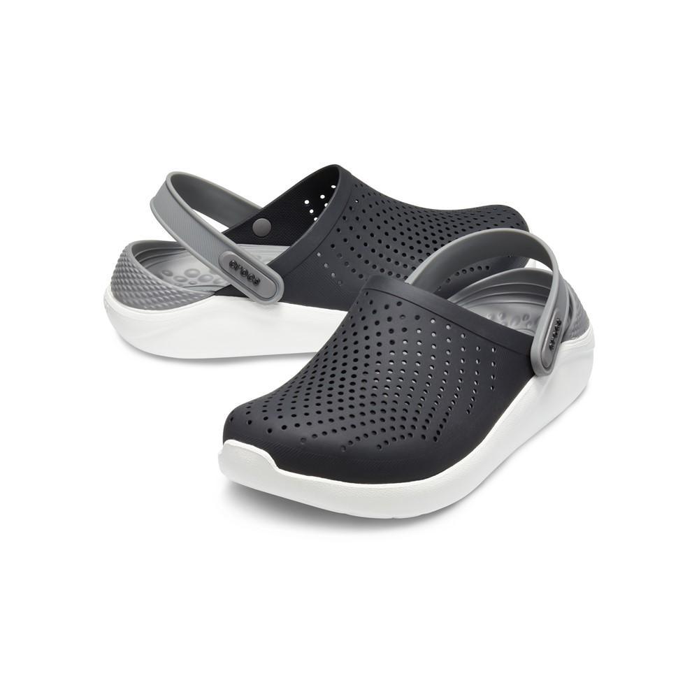 Crocs literide clog  black/smoke - 3