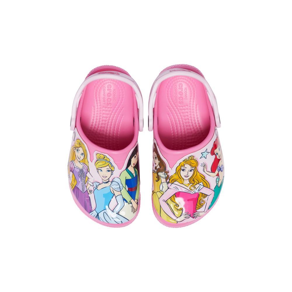 Sandália crocs fl disney princess clog infantil pink lemonade - 4