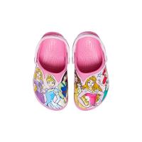 Sandália crocs fl disney princess clog infantil pink lemonade