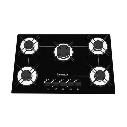 Cooktop 5 Bocas Chamalux GLP Preto 57