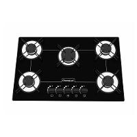 Cooktop 5 Bocas Chamalux GLP Preto 57 - 1