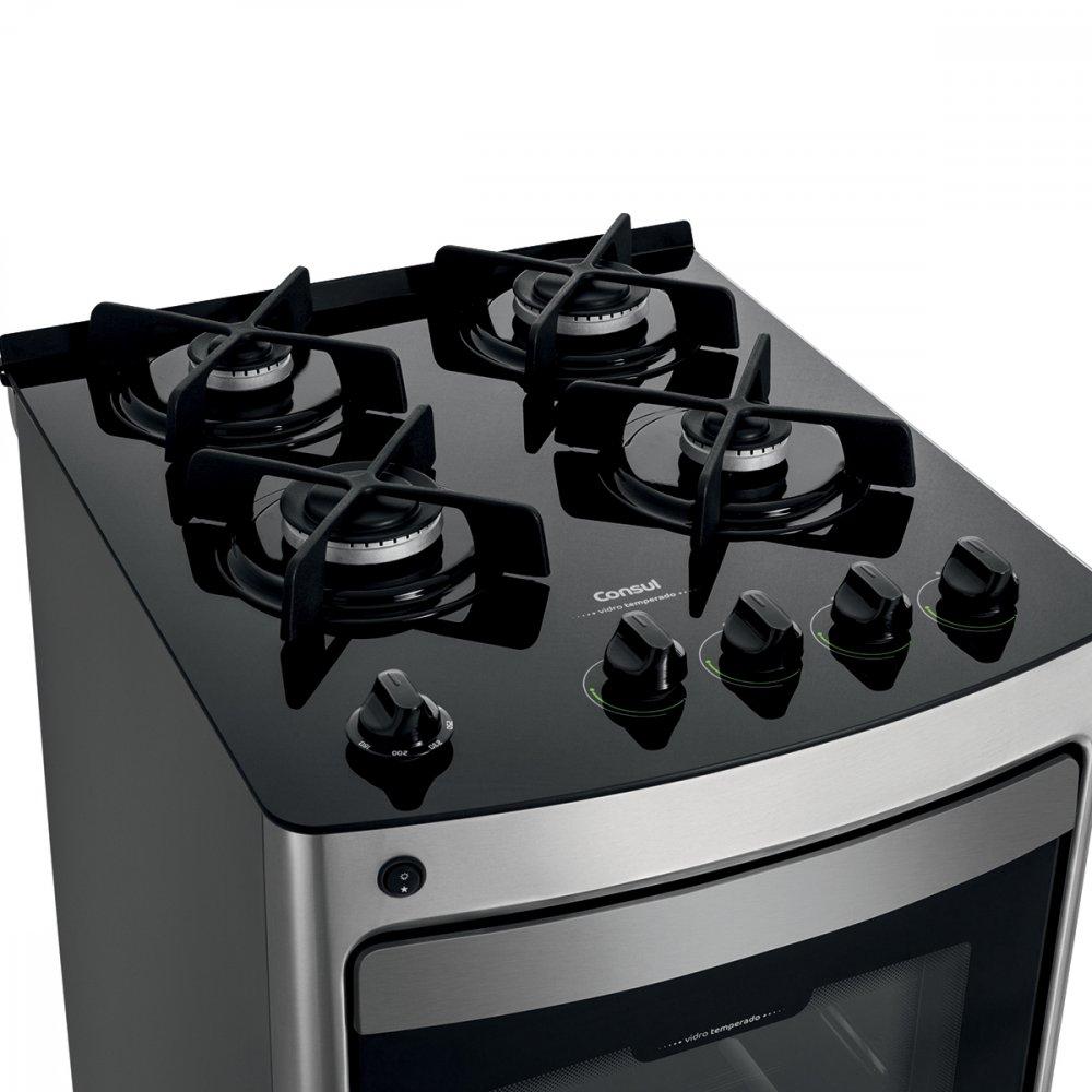 Fogão de Piso 4 Bocas Consul CFO4VAR com Acendimento Automático - 2