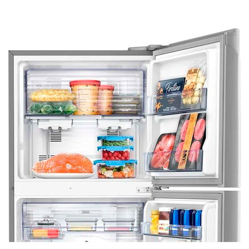 Geladeira Frost Free Top Freezer 2 Portas NR-BT41PD1XA 387 Litros Inox Panasonic - 10