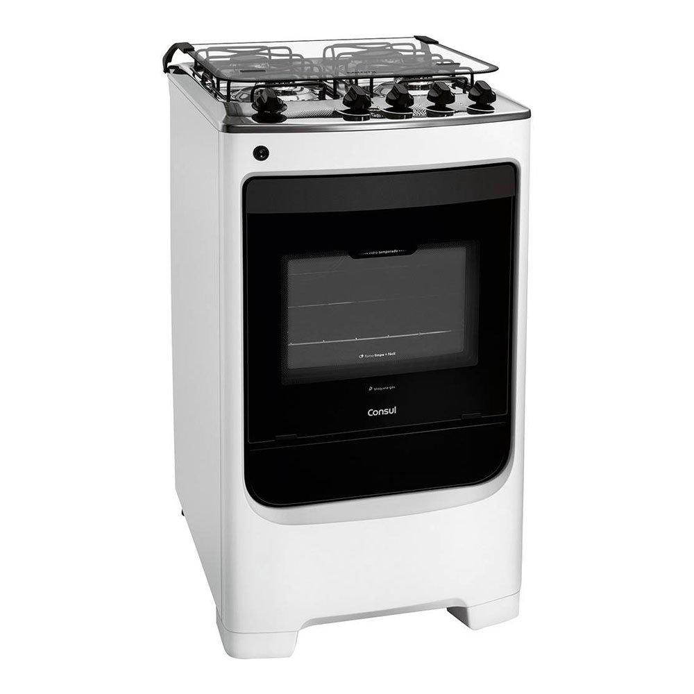 Fogão de Piso 4 Bocas Consul CFO4NAB com Acendimento Automático - 1