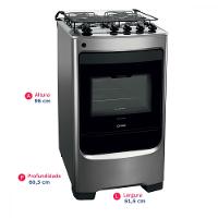 Fogão de Piso 4 Bocas Consul CFO4NAR com Acendimento Automático - 1