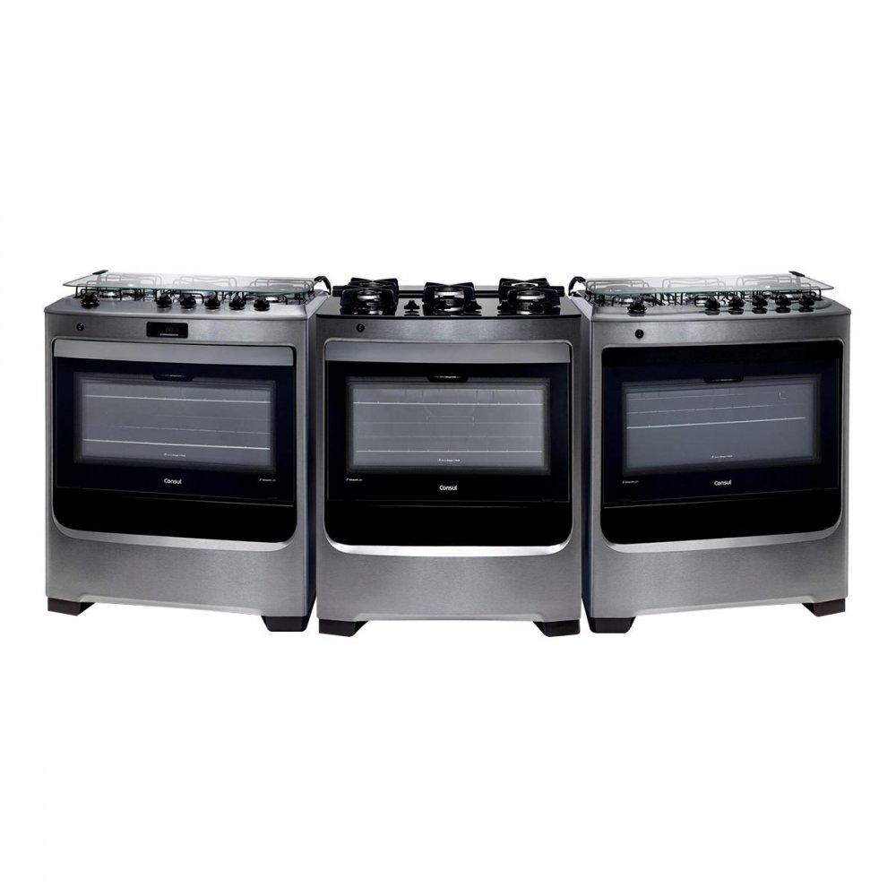Fogão de Piso 5 Bocas Consul CFS5NAR com Acendimento Automático - 1