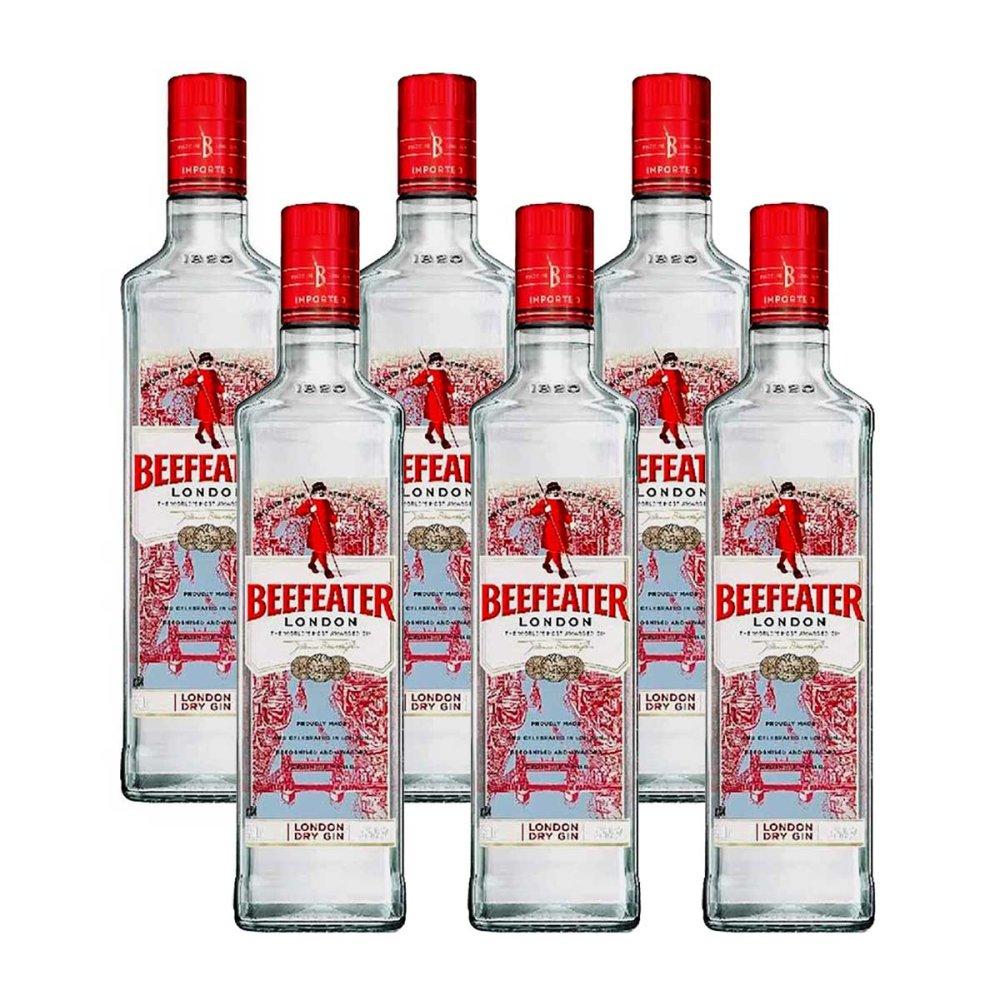 Gin Dry 750ml Caixa com 6 Unidades Beefeater - 1