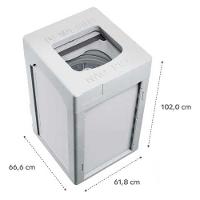 Máquina de Lavar CWH12BB 12kg com Dosagem Econômica e Ciclo Edredom Consul - 3