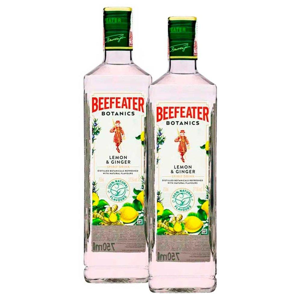 Kit de Gin Beefeater Botanics 750ml com 2 unidades - 1