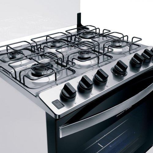 Fogão de Piso 6 Bocas Brastemp BFS6NCB com Acendimento Automático - 2