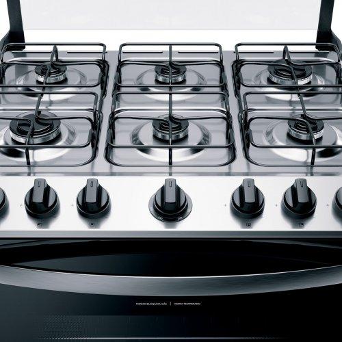 Fogão de Piso 6 Bocas Brastemp BFS6NCB com Acendimento Automático - 4