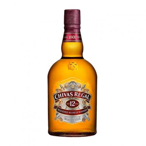 Whisky Chivas Regal Escocês 12 Anos 1 Litro - 1