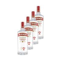 Vodka Smirnoff Red 1,75 Litros 4 Unidade - 1