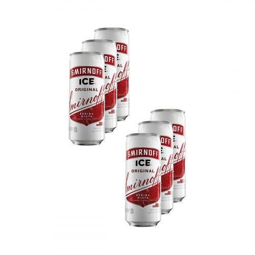 Vodka Ice Premium 269ml 6 Unidades Smirnoff - 1
