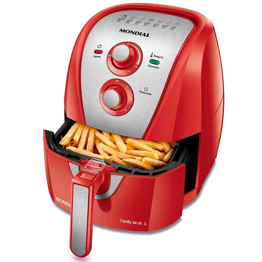 Fritadeira Elétrica AFN40BI Air Fryer Sem Óleo Mondial - 3