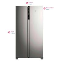 Geladeira Electrolux Side by Side Efficient com Tecnologia AutoSense 435L (IS4S) - 5