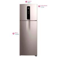 Geladeira Frost Free Duplex Efficient Com AutoSense Look 390L IF43S Electrolux - 3
