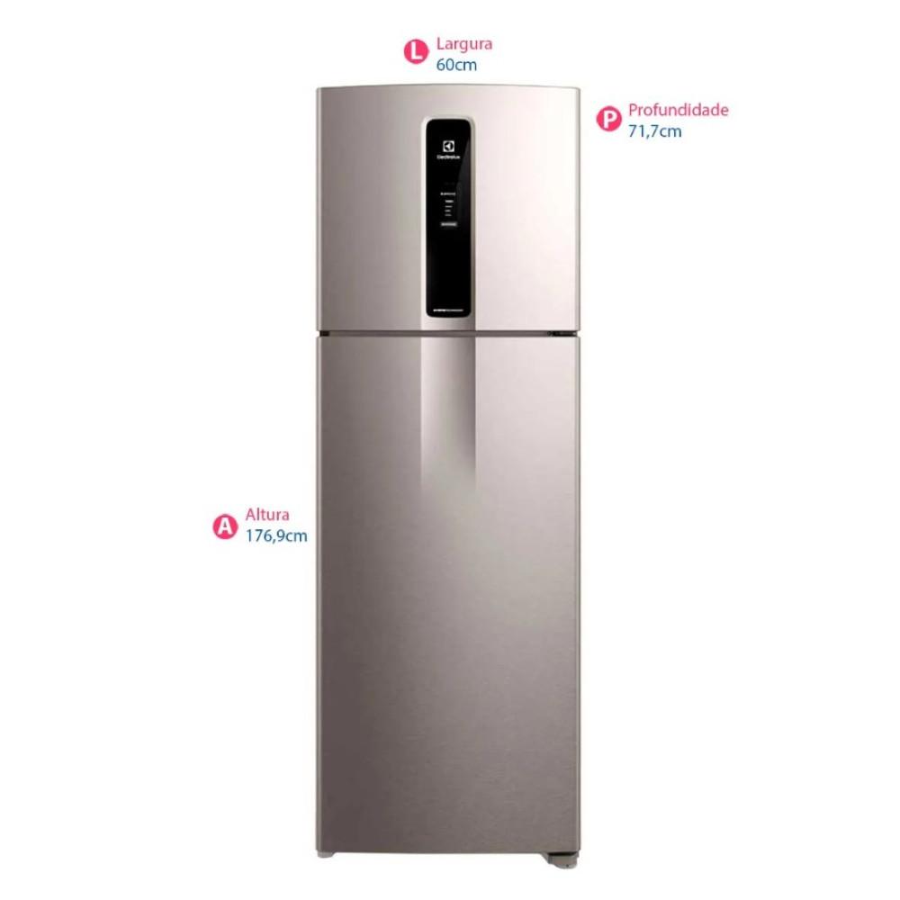 Geladeira Electrolux Frost Free Duplex Efficient com AutoSense Look 390L IF43S - 5