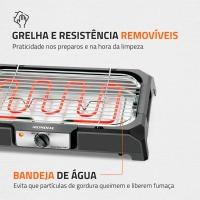 Churrasqueira Elétrica Mondial Preto 1800W CH-05