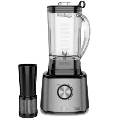Liquidificador Philco PLQ2100PI Jarra de Plástico 3L 1200W 12 Velocidades