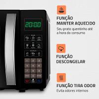 Micro-ondas Mondial MO-01-21-B 21 Litros 1200W