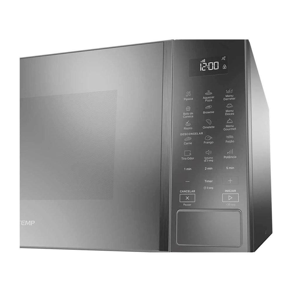 Micro-ondas Brastemp 32 Litros Espelhado com Menu Gourmet BMS46AR - 4