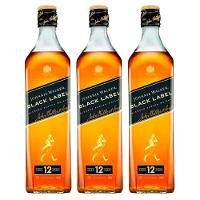 Whisky Black Label 1L 3 Unidades Johnnie Walker - 1