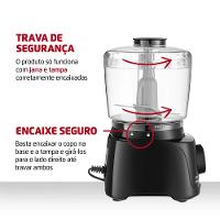 Mini Processador Turbo Pratic Mondial 300W MP-16-B - 5