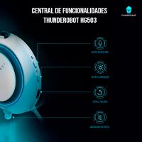 Headset Gamer ThundeRobot Silver Wing HG503 USB - 7