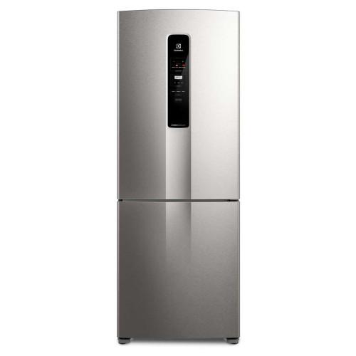 Geladeira Frost Free 490L Efficient com AutoSense Inverse Inox Look IB7S Electrolux - 1