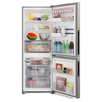 Geladeira Frost Free 490L Efficient com AutoSense Inverse Inox Look IB7S Electrolux