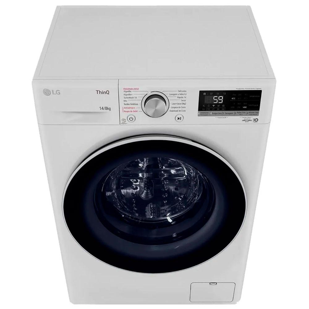Lava e Seca LG Smart VC4 14Kg Com Inteligência Artificial AIDD CV5014WC4 - 5