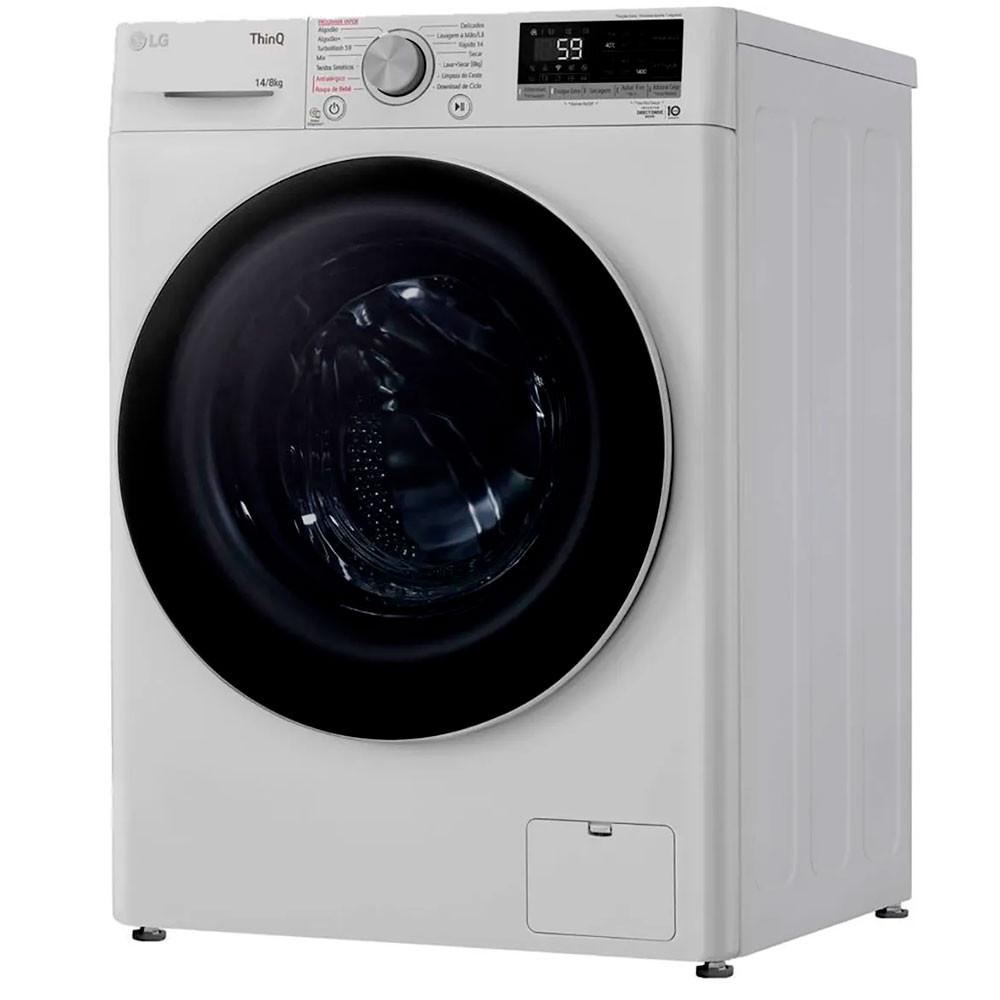 Lava e Seca LG Smart VC4 14Kg Com Inteligência Artificial AIDD CV5014WC4 - 7