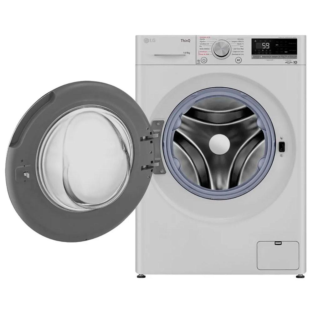 Lava e Seca LG Smart VC4 14Kg Com Inteligência Artificial AIDD CV5014WC4 - 4