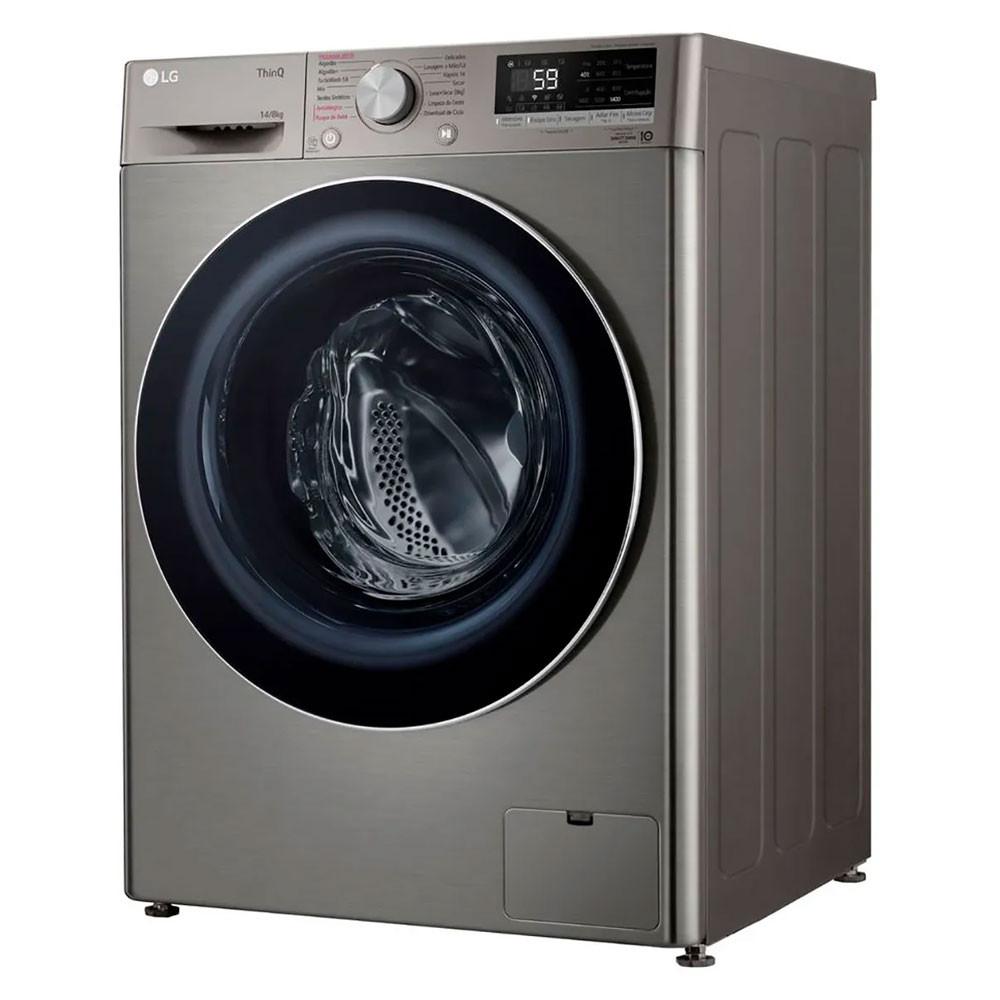 Lava e Seca Smart VC4 14Kg Inox Look com Inteligência Artificial AIDD CV5014PC4A LG - 4