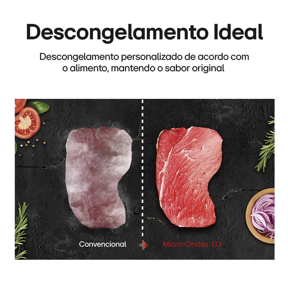 Micro-ondas NeoChef LG 30 litros Espelhado Limpa Fácil - 5