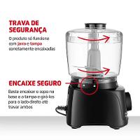 Mini Processador Turbo Pratic Mondial 300W - MP-16-B - 5