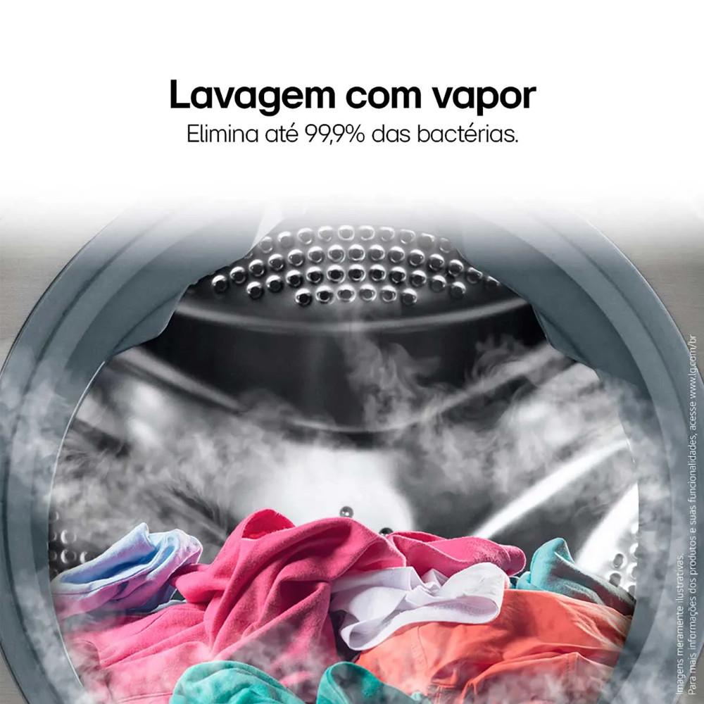 Lava e Seca Smart LG VC4 12kg Look com Inteligência Artificial AIDD CV5012PC4 - 5