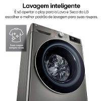 Lava e Seca Smart LG VC4 12kg Look com Inteligência Artificial AIDD CV5012PC4