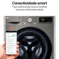 Lava e Seca Smart LG VC4 12kg Look com Inteligência Artificial AIDD CV5012PC4 - 8