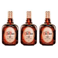 Whisky Old Parr 1L 3 Unidades - 1