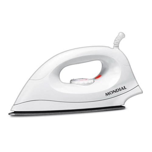 Ferro de Passar a Seco Mondial Base de Alumínio Salva Botões FSN-55-W - 1