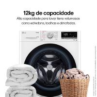 Lava e Seca Smart LG VC4 12kg com Inteligência Artificial AIDD CV5012WC4 - 3