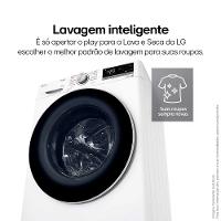 Lava e Seca Smart LG VC4 12kg com Inteligência Artificial AIDD CV5012WC4