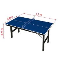 Kit Mesa Ping Pong com Rede Klopf - 3