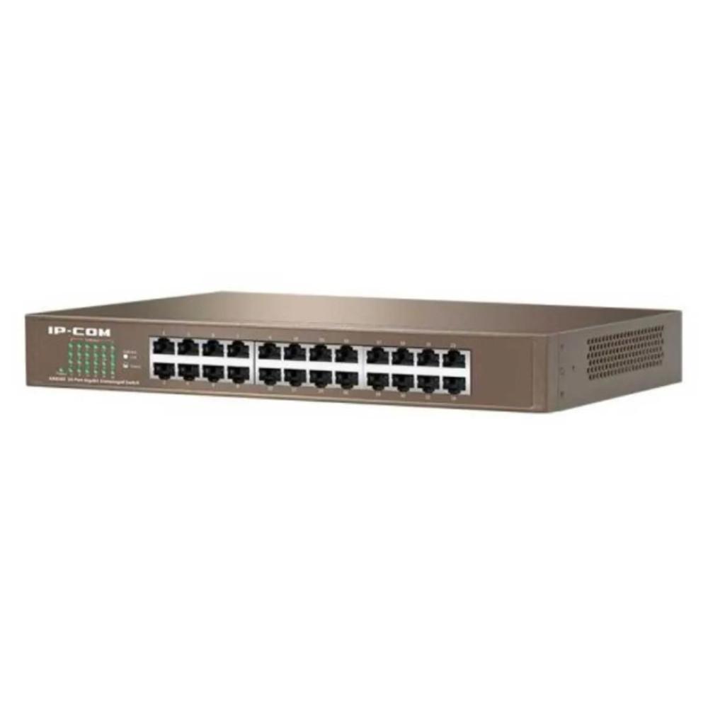 Switch IP-Com 24pt Gigabit para Rack e Mesa - G1024D - 2